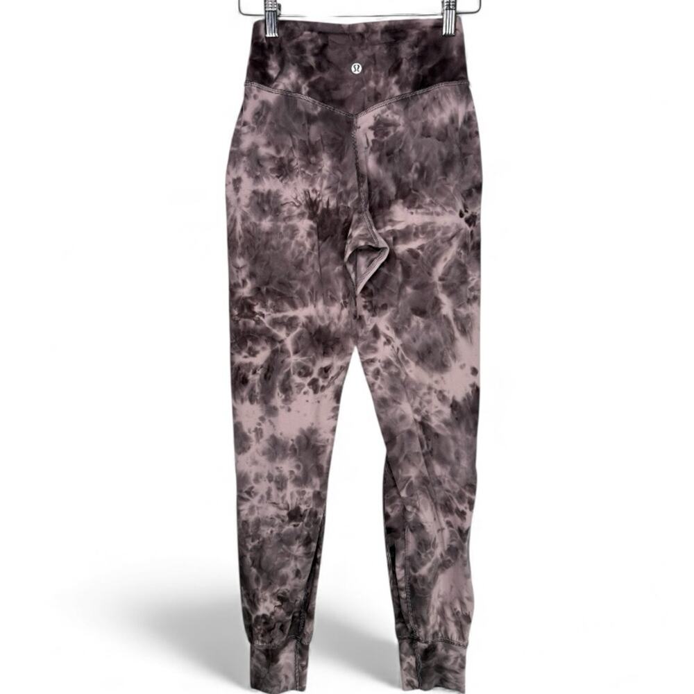 Lululemon Align Jogger 28” Tie-Dye Smoky Rose Graphite Grey